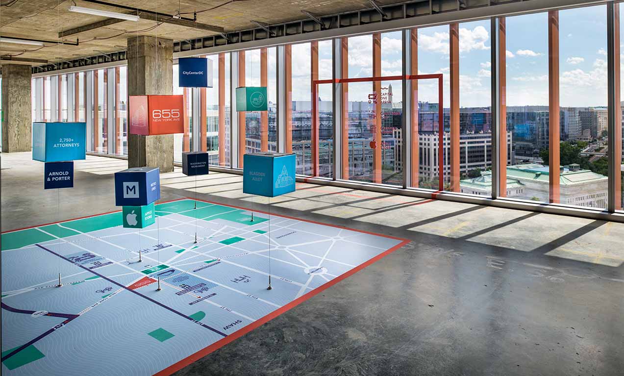 Show Floors and Marketing Centers