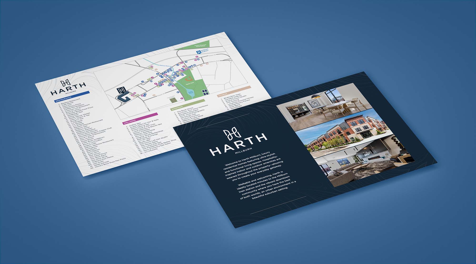 Harth neighborhood postcard